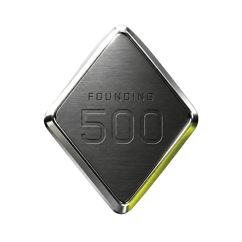 Founding member medal — one of the first 500